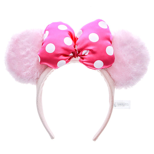 HKDL - Minnie Mouse Pink Dot ear Headband【Ready Stock】