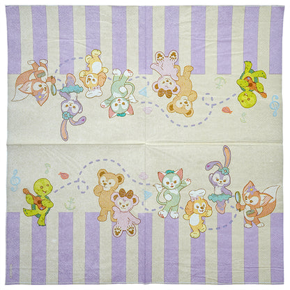 HKDL - Duffy and Friends Paper Napkins【Ready Stock】