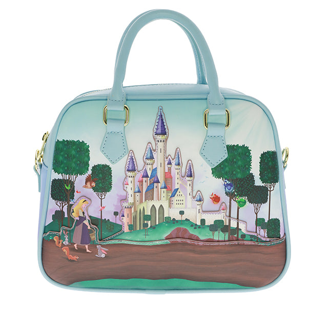 HKDL - Princess Castle Sleeping Beauty Loungefly Mini Backpack