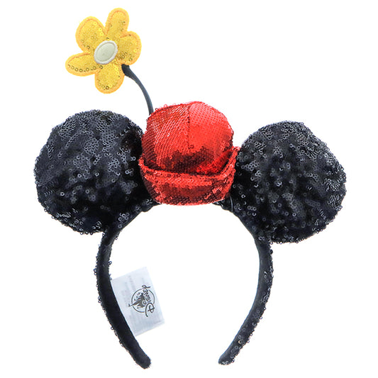 HKDL - Minnie Mouse Flower Pot ear Headband【Ready Stock】