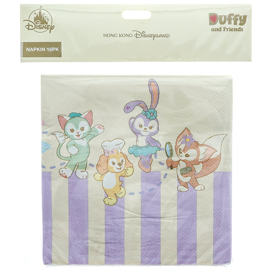 HKDL - Duffy and Friends Paper Napkins【Ready Stock】