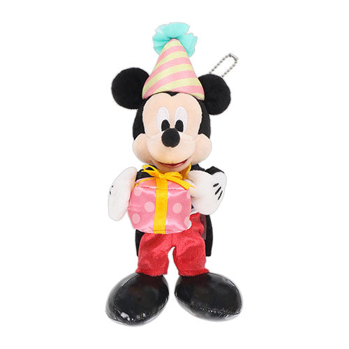 "Pre-Order" TDR - Mickey Plush Keychain (Happiest Birthday!)