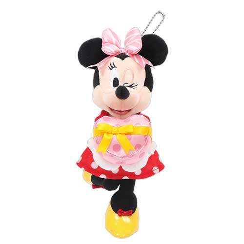 "Pre-Order" TDR - Minnie Plush Keychain (Happiest Birthday!)