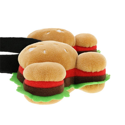 TDR - Hamburger Burger Mickey Ears Headband【Ready Stock】
