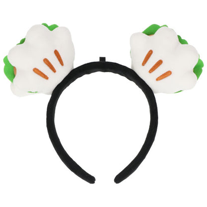 "Pre-Order"  TDR - Mickey White Burger Gloves Chicken Pao Ears Headband