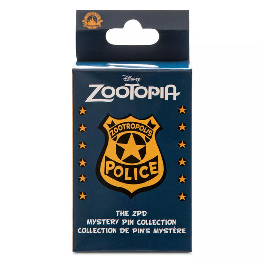 HKDL - Zootopia ''The ZPD'' Mystery Pins Set【Ready Stock】
