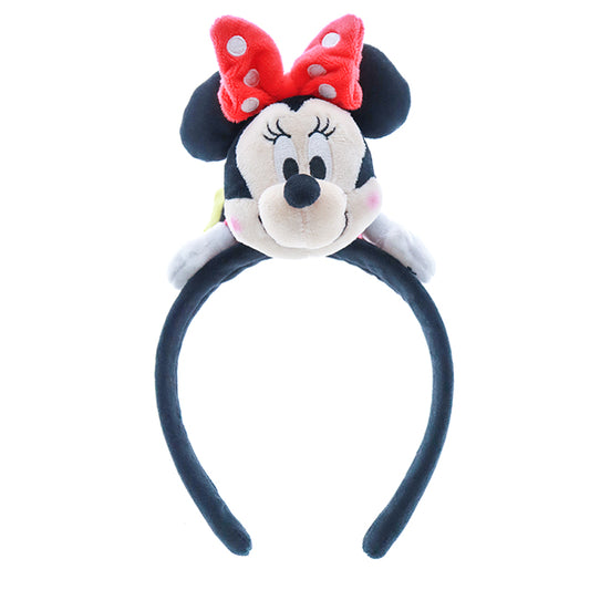 HKDL -  Minnie Mouse Full Body Plush Headband【Ready Stock】