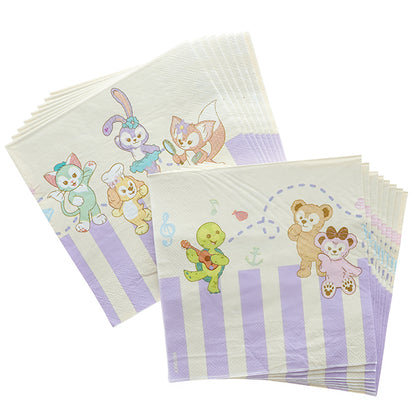 HKDL - Duffy and Friends Paper Napkins【Ready Stock】