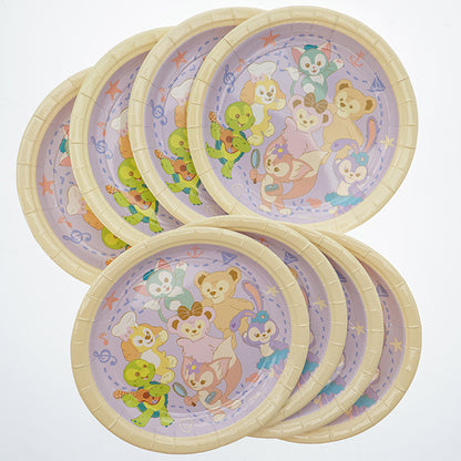 HKDL -  Duffy and Friends Paper Plates【Ready Stock】