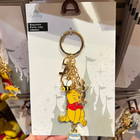 HKDL - Winnie the Pooh Keychain【Ready Stock】