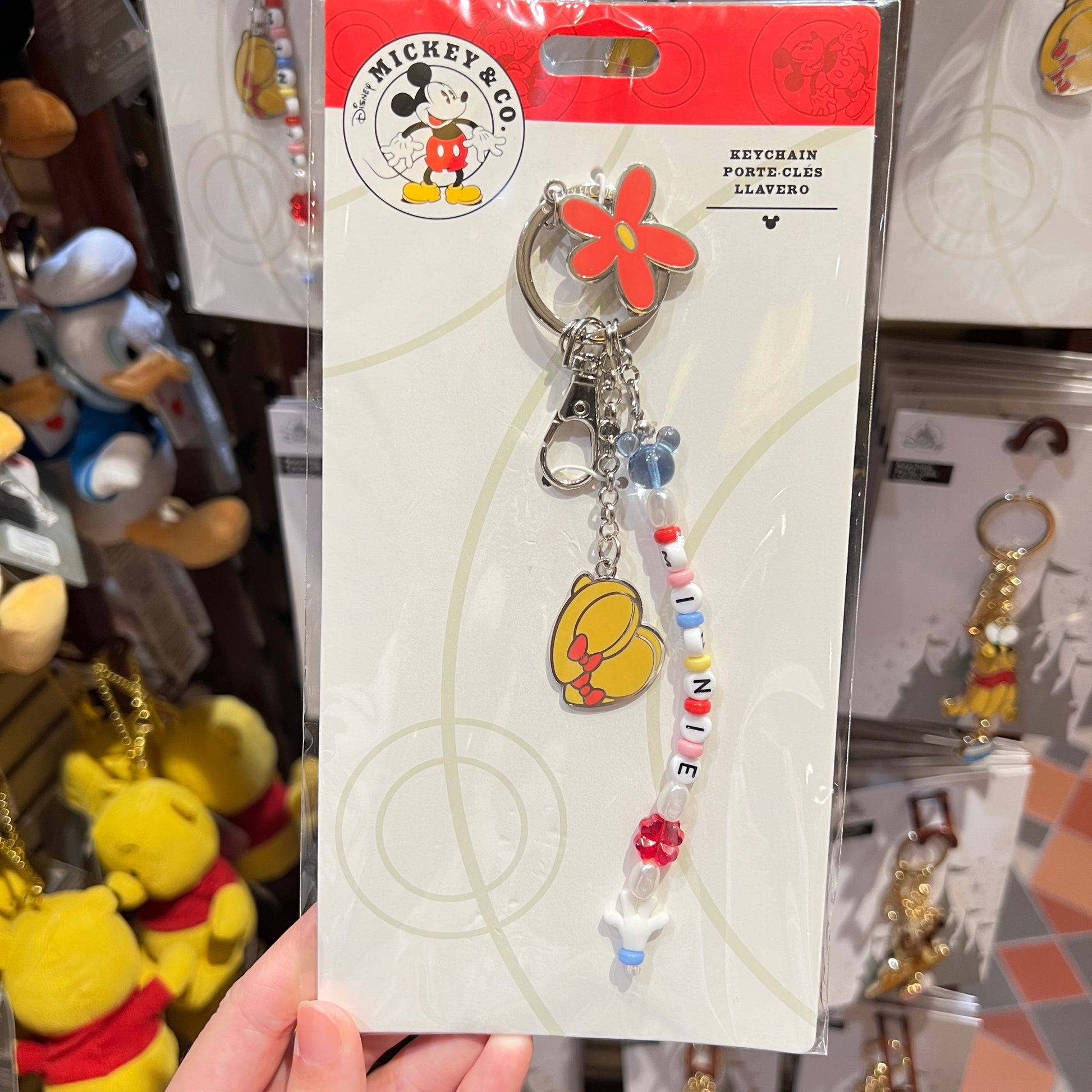 HKDL - Mickey Mouse Keychain (MICKEY Mouse Birthday 2022)【Ready Stock】