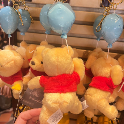 HKDL - Winnie the Pooh Plush Keychain (Pooh Balloon Collection)【Ready Stock】