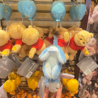 HKDL - Eeyore Plush Keychain (Pooh Balloon Collection)【Ready Stock】