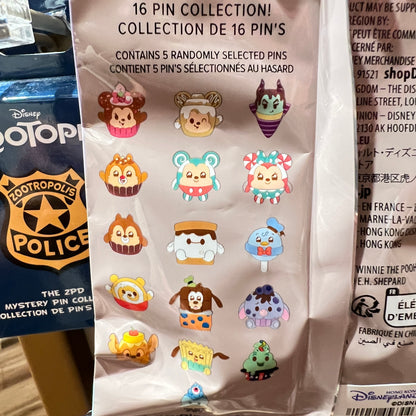 HKDL - Munchlings Mystery Pins Pouch【Ready Stock】