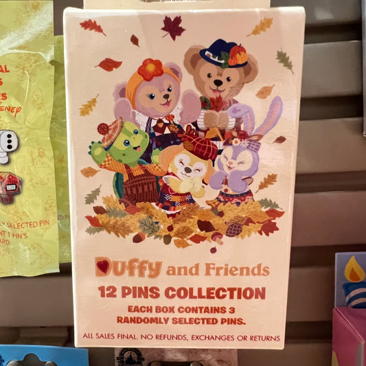 HKDL - Duffy and Friends Mystery Pins Set【Ready Stock】