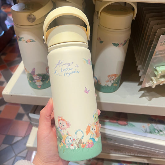 HKDL - Duffy and Friends Stainless Bottle  (2023 Spring Always better together)【Ready Stock】