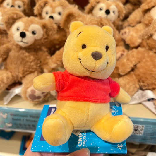 HKDL - Winnie the Pooh Magnetic Shoulder Pal Plush【Ready Stock】