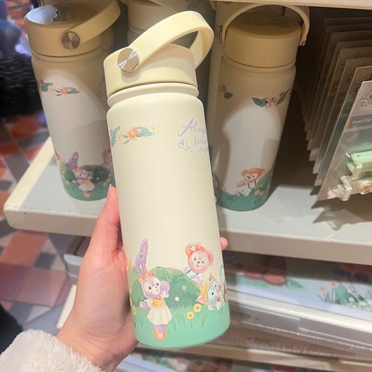 HKDL - Duffy and Friends Stainless Bottle (2023 Spring Always better together)【Ready Stock】
