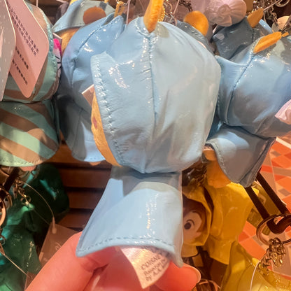 HKDL -  Winnie the Pooh Raincoat Plush Keychain【Ready Stock】