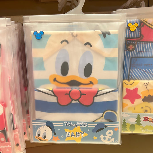 HKDL - Donald Duck Baby 2pcs Apron【Ready Stock】